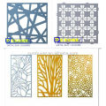 Ventilated Facade Wall Aluminum CNC Perforated IN PVDF coating & PE Coating different colors